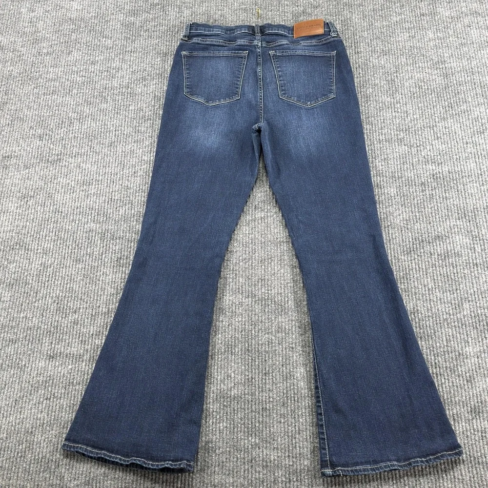 Lucky Brand High Rise‎ Flare Stevie Jeans Womens 10/30 Blue Medium Stretch Denim